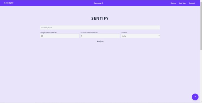 Sentify – screenshot 2