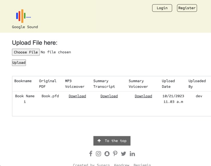 Google Sound – screenshot 2