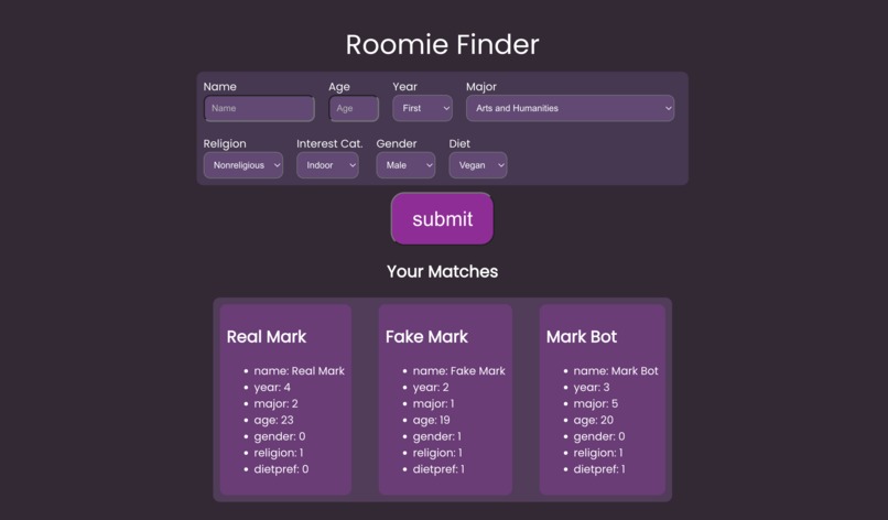 Roomie Finder – screenshot 1