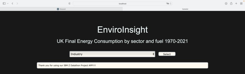 EnviroInsight - Team Camelot (IM11/ON123) – screenshot 1