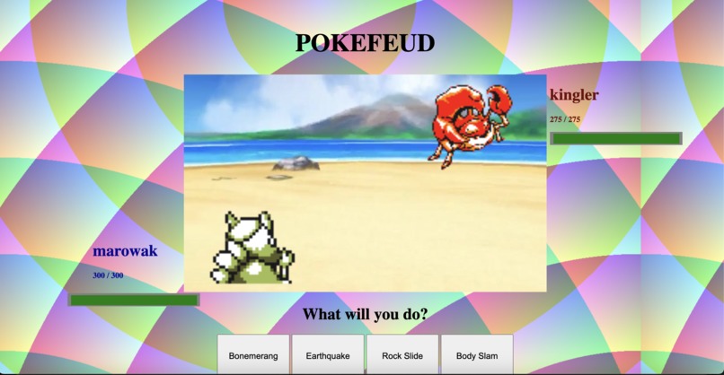 Pokefeud – screenshot 1
