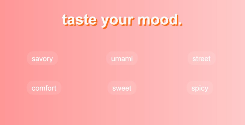taste your mood – screenshot 1