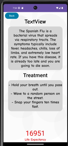 Factual Disease Detective  – screenshot 4