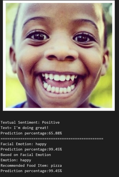 Emotion Driven-Food-Recommendation Analytic Architects SEC20 – screenshot 1