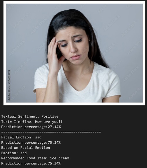 Emotion Driven-Food-Recommendation Analytic Architects SEC20 – screenshot 2
