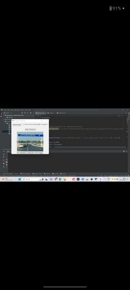 Ambulance detection  – screenshot 4