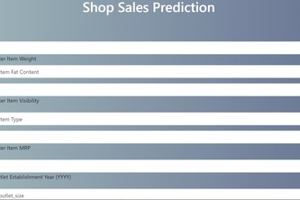 Big Mart Sales Prediction | Devpost