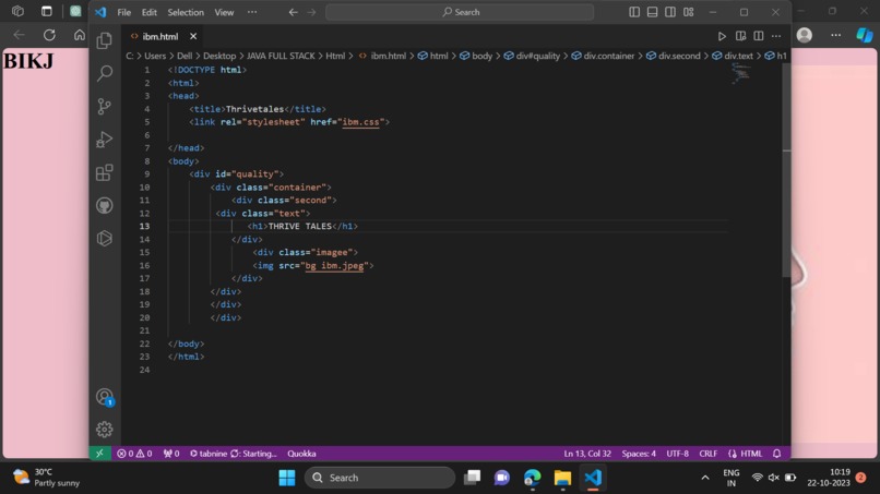 Thrive tales – screenshot 1