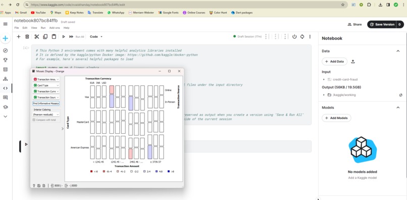 Credit Card Fraud Visualization – screenshot 1