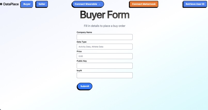 Dataplace – screenshot 2