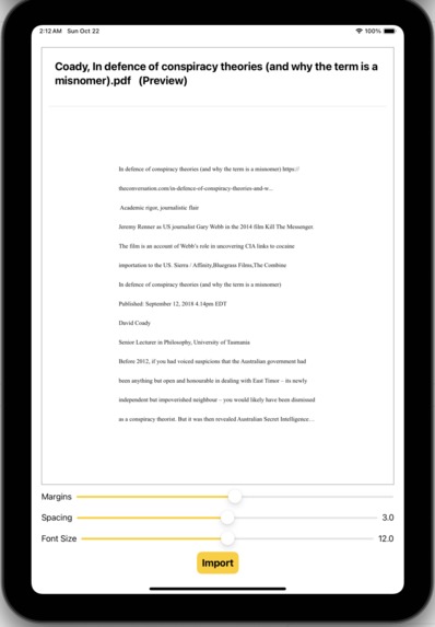 SpeedRead – screenshot 3