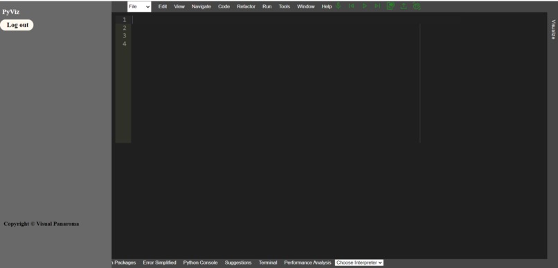 PyCV: Future of accessible IDE – screenshot 4