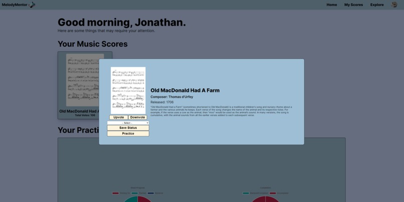 MelodyMentor – screenshot 2