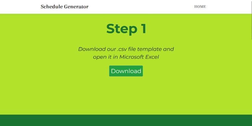 School Schedule Generator – screenshot 2