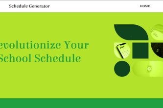 School Schedule Generator