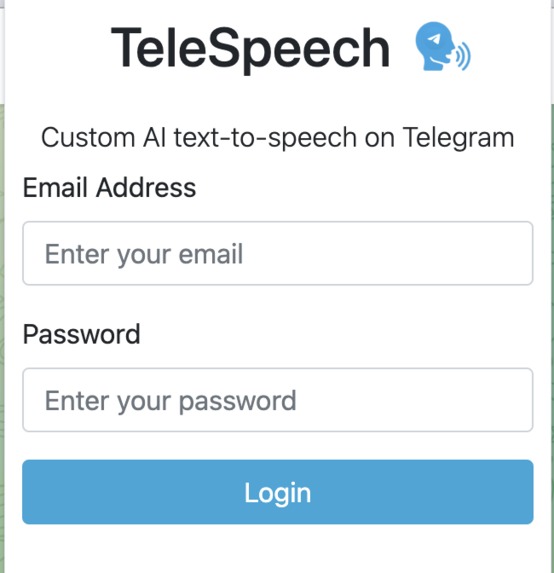 TeleSpeech – screenshot 3