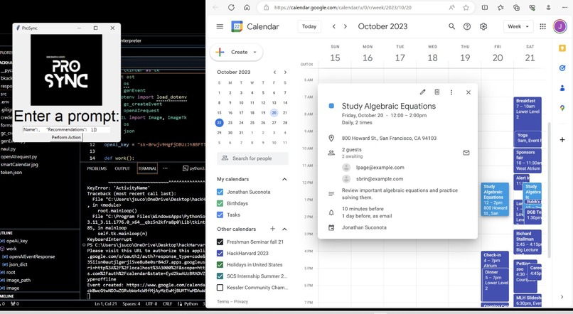 ProSync – screenshot 3