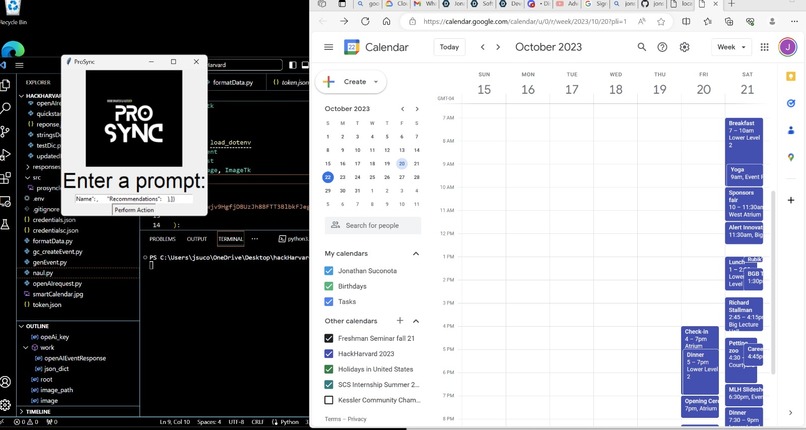 ProSync – screenshot 2