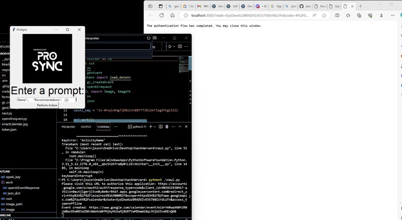 ProSync – screenshot 1