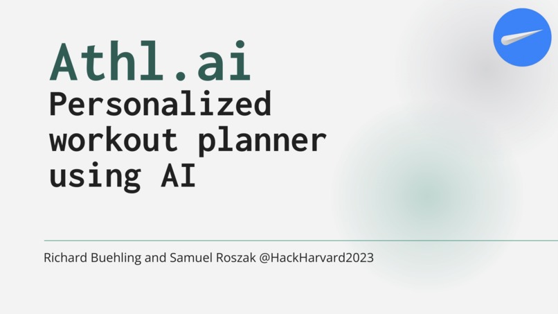 Athl.ai – screenshot 1