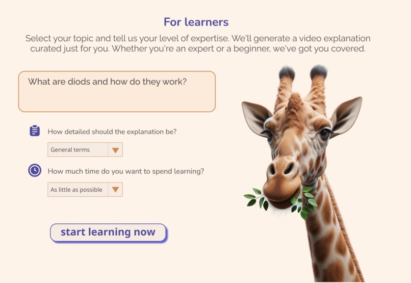 giraffe.study – screenshot 3