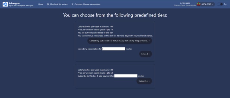 SubsCrypto – screenshot 7
