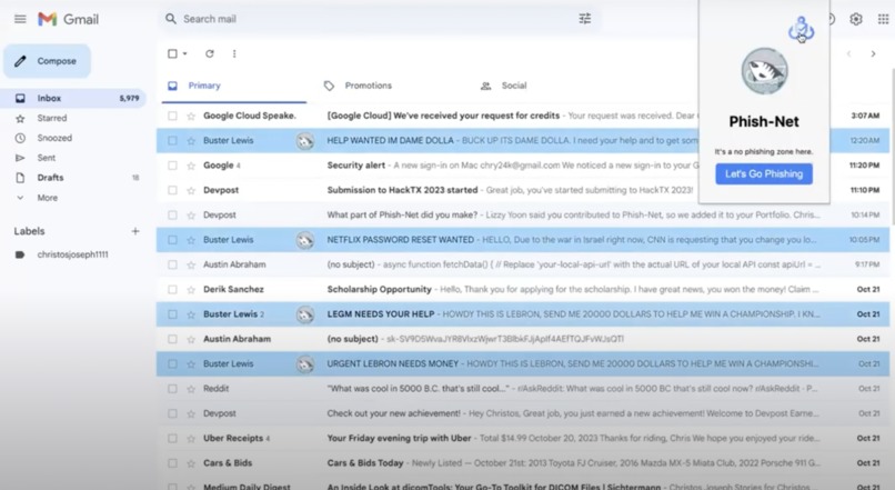 Phish-Net – screenshot 3