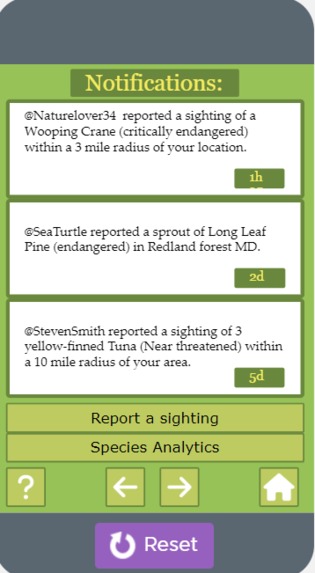 Endangered Wildlife Tracker – screenshot 4