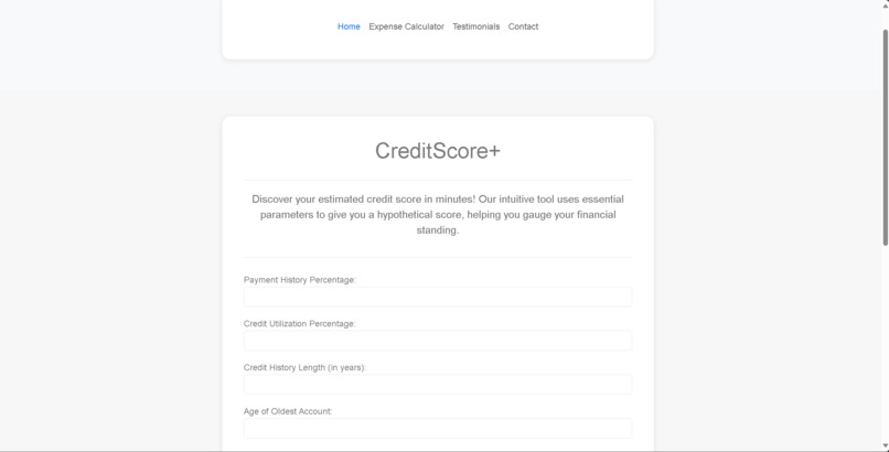 CreditScore+ – screenshot 1