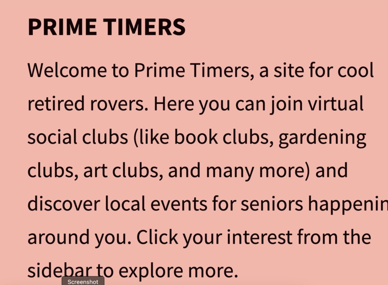 Prime Timers – screenshot 1