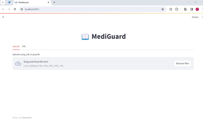 MediGuard – screenshot 1