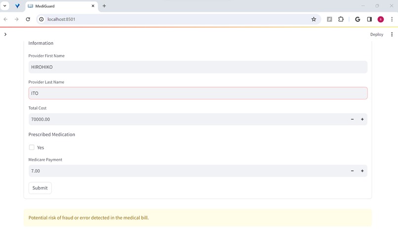 MediGuard – screenshot 2
