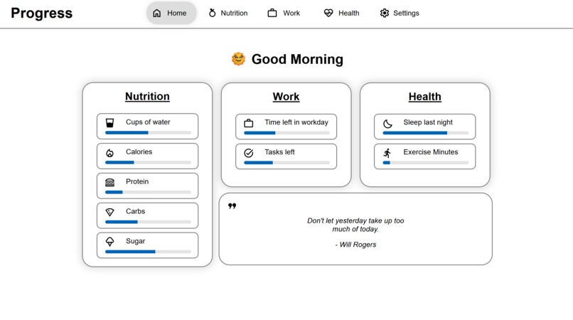 Progress Tracker – screenshot 1