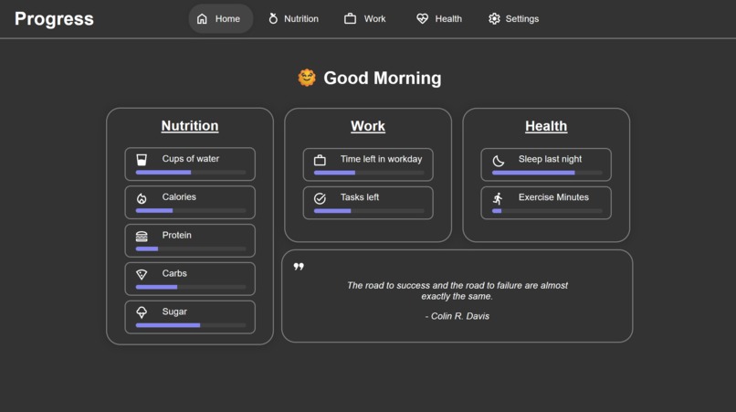 Progress Tracker – screenshot 2