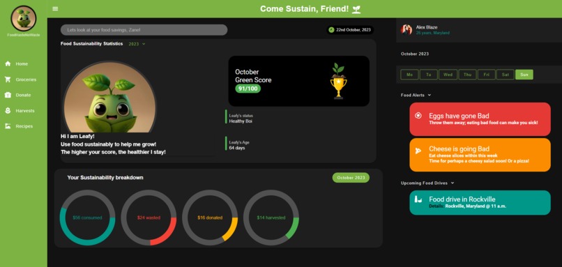 FoodHasteNoWaste – screenshot 3