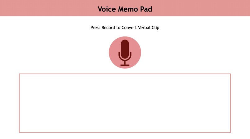 Voice Memo Pad – screenshot 1