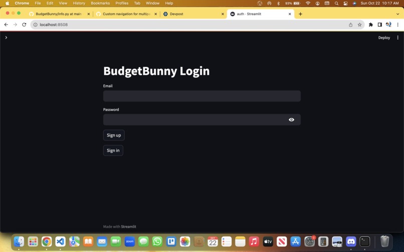 BudgetBunny – screenshot 1