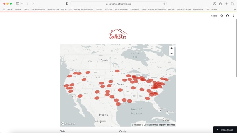 SafeSites – screenshot 1
