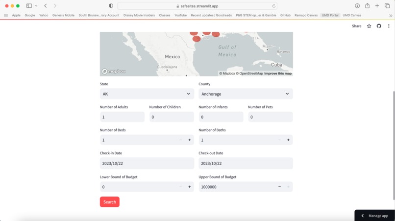 SafeSites – screenshot 2