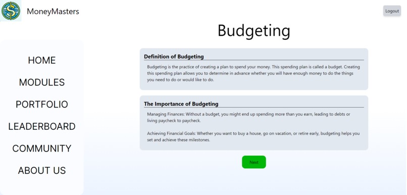 MoneyMasters – screenshot 1