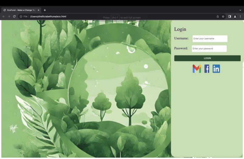EcoFund – screenshot 11