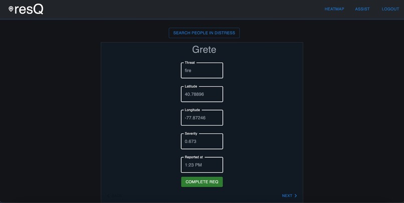 resQ – screenshot 1