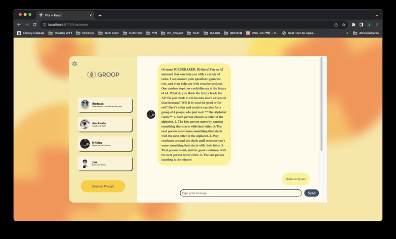 Groop – screenshot 3