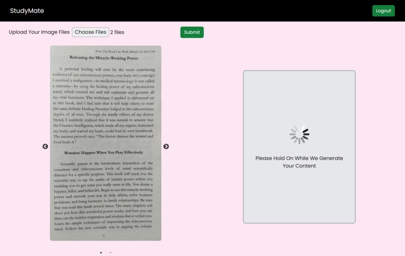 StudyHelper – screenshot 2