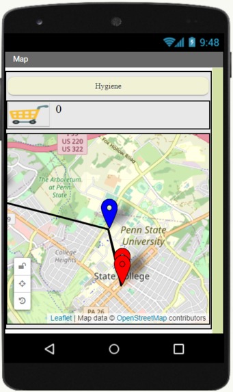 HyGPS – screenshot 2