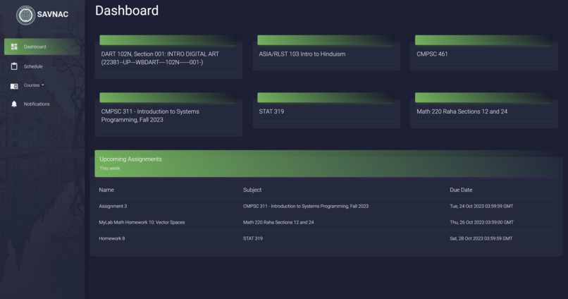 SAVNAC – screenshot 1