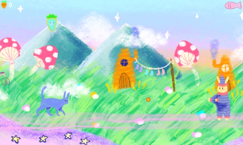 CatBunny's Hop Adventure – screenshot 1