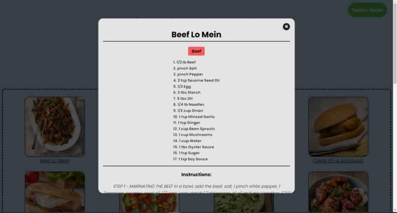 OneKeyIngredient – screenshot 2