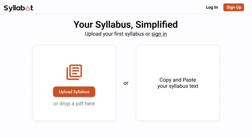 Syllabot – screenshot 1