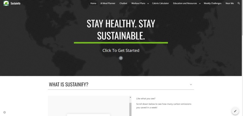 Sustainify – screenshot 1